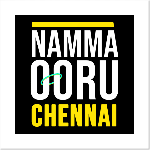 Namma Ooru Chennai Wall Art by Printnation